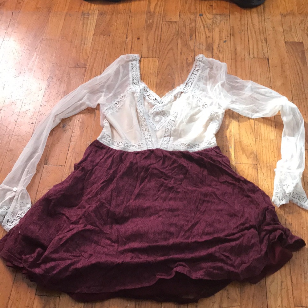 Free people Victorian mini dress size 6